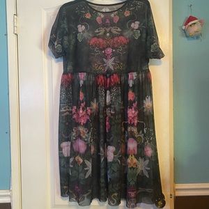 Blackmilk sheer dress